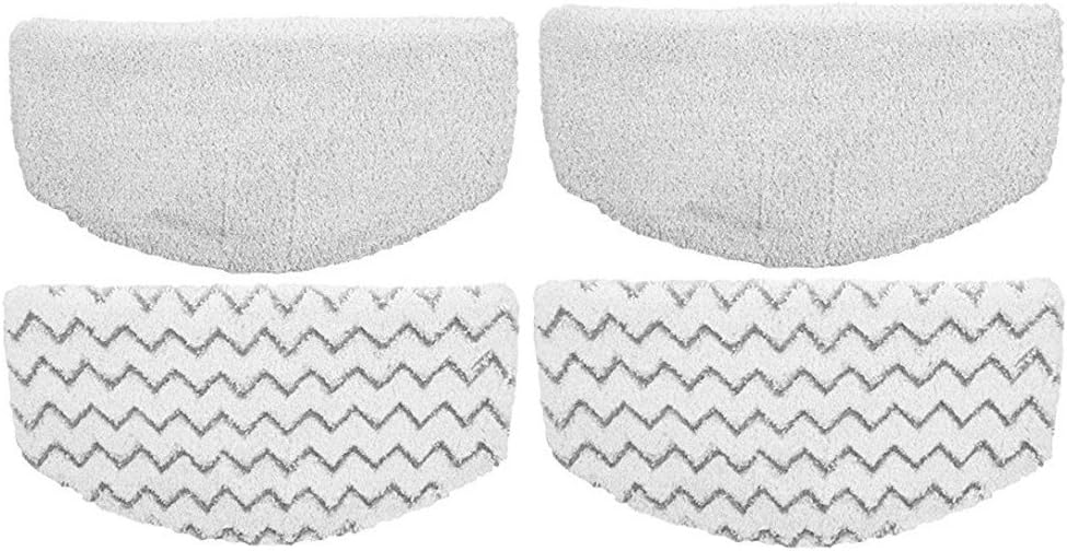 - 4 Pack Replacement Pads for Bissell Powerfresh Hard Floor Steam Cleaner 1940 1440 1806 Series Steam Mop Compare to Part # 5938 & 203-2633 (4 Pack)