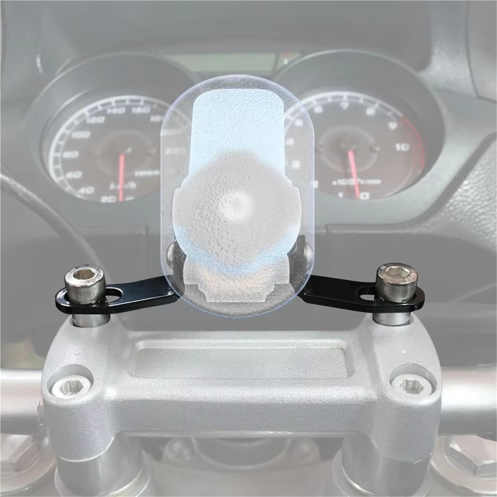 Soporte Navegación para Motocicleta Abrazadera para Manillar GPS para Hyosung GV125 Cruise para Aquila GV125