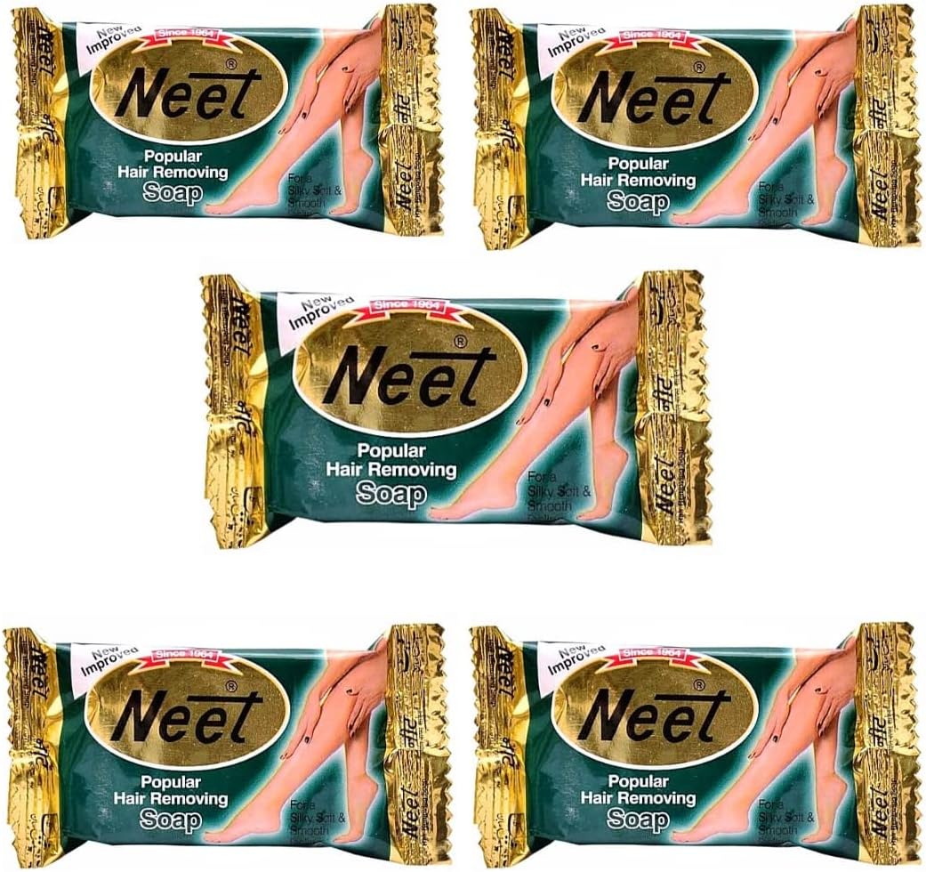 women Neet Popular Hair Removing Soap |All type Of skin | Enriched With Natural Glow | Pack Of- (5)