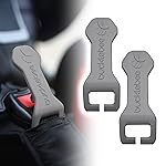 Bucklebee Easy Car Seat Buckle Release Aid for Children Unbuckle Car Seat Release Tool - Button Pusher - Opener for Nails - Buckle Release Tool (2 Packs Gray)