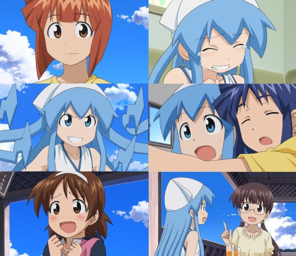 Amazon 侵略 イカ娘 1 初回限定特典 侵略者ステッカー クリアシートコレクション 付き Blu Ray アニメ