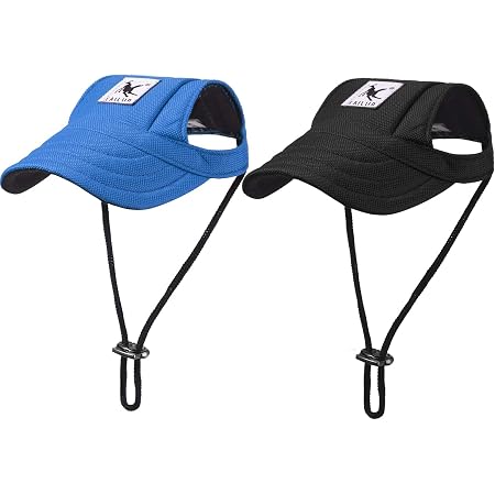 2 Pieces Dog Baseball Caps Dog Visor 