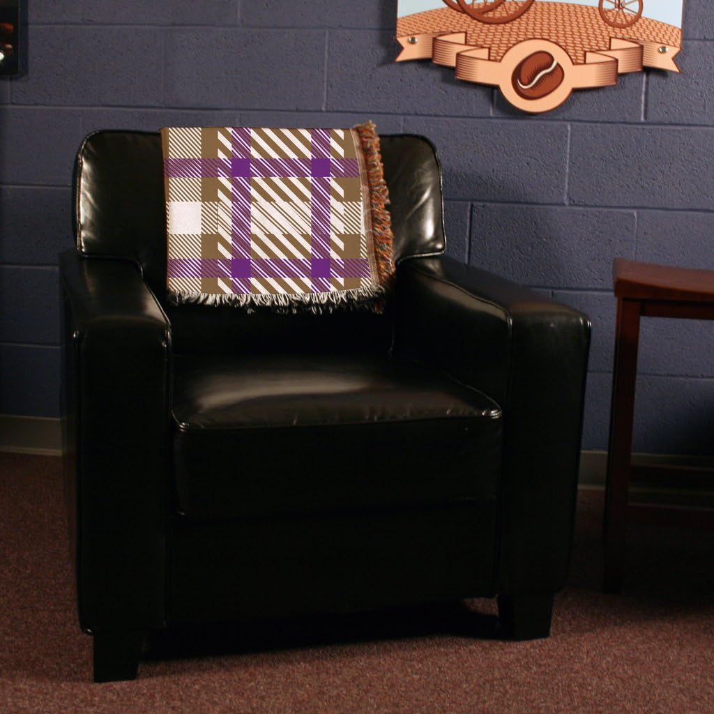 VictoryStore Blanket - Phi Gamma Delta Woven Blanket, Plaid Design