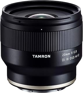 Tamron - 20mm F/2.8 DI III OSD 1/2 - Lens For Sony E Mount - Ultra-Wide Angle - Macro 1:2 - Light and Compact - Ideal for Everyday Photography- F050SF