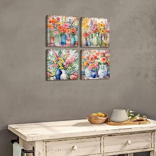 Miniatura 262 de Decoración rústica de cabaña, arte de pared de oso de vida silvestre, bosque, guardería, águila, lobo, alce, ciervo, imágenes para sala de estar,