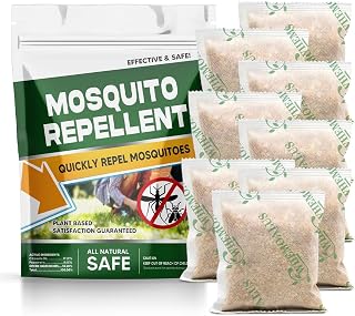 Mosquitoes Repellent Outdoor Patio, Mosquitos Repellant Indoor, Mosquito Deterrent Indoor,Mosquito Control for Room, Mosquito Repellents for Yard/Camping/Home/Travel 8-Pack