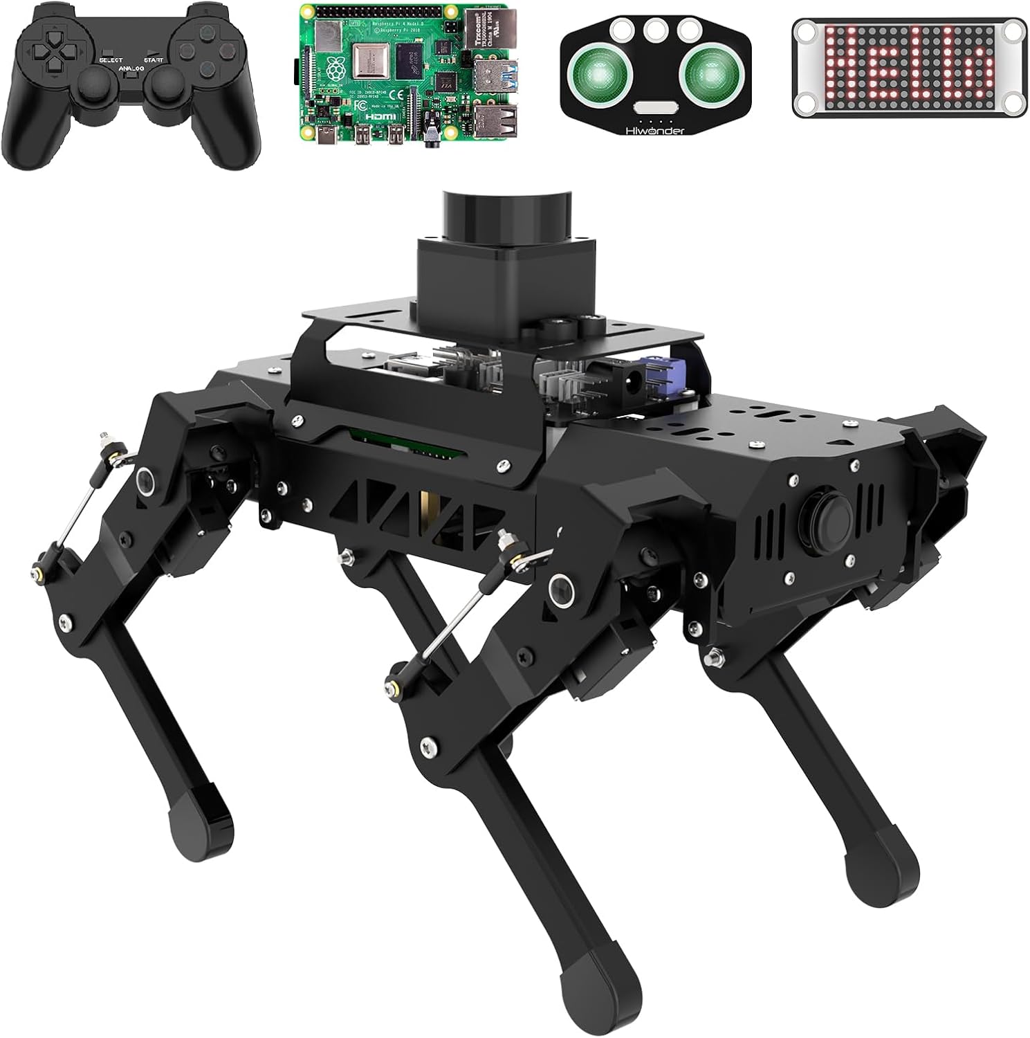 PuppyPi Robot Dog for Raspberry Pi, ROS Open Source Bahrain | Ubuy