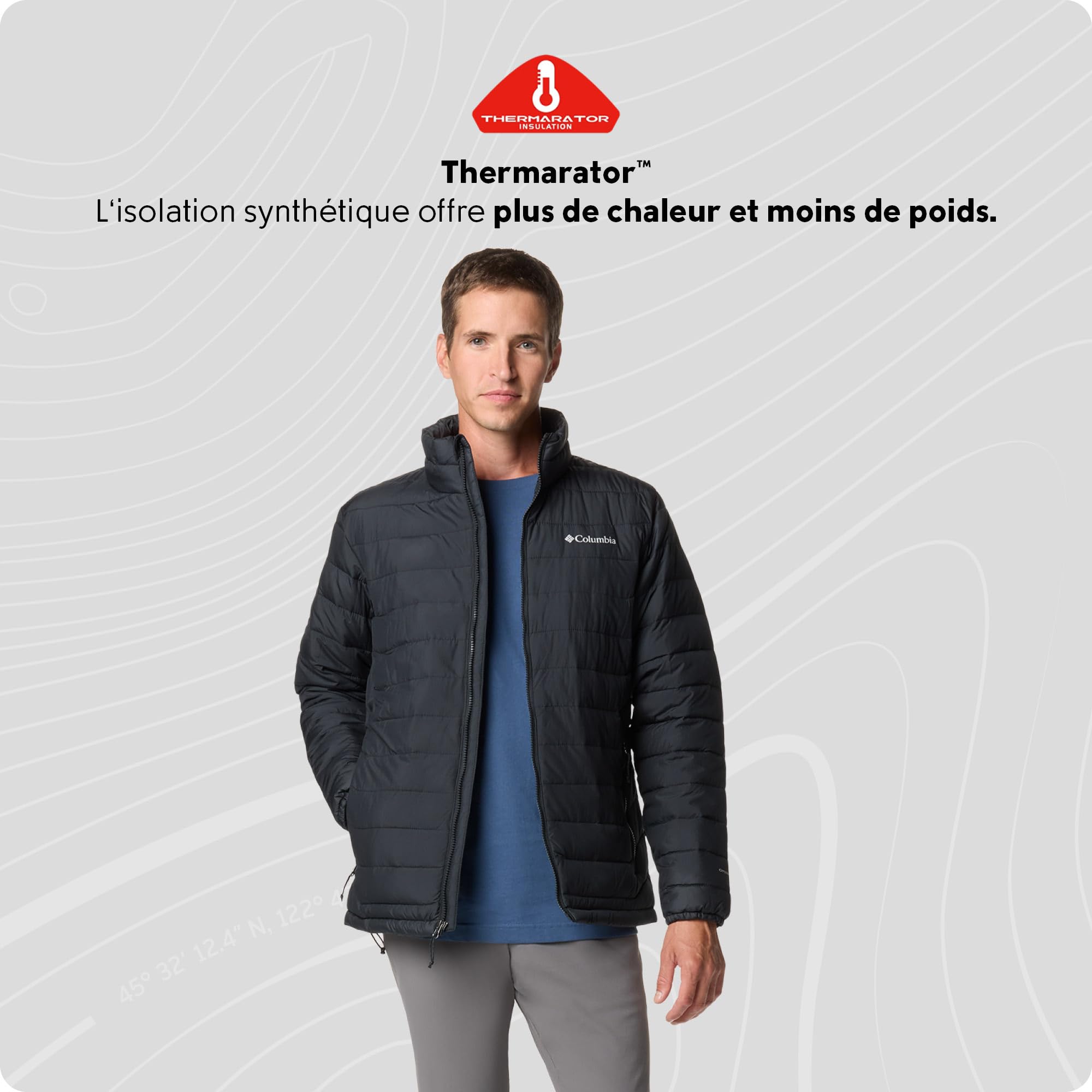 Columbia Powder Lite II Jacket, Doudoune pour Homme