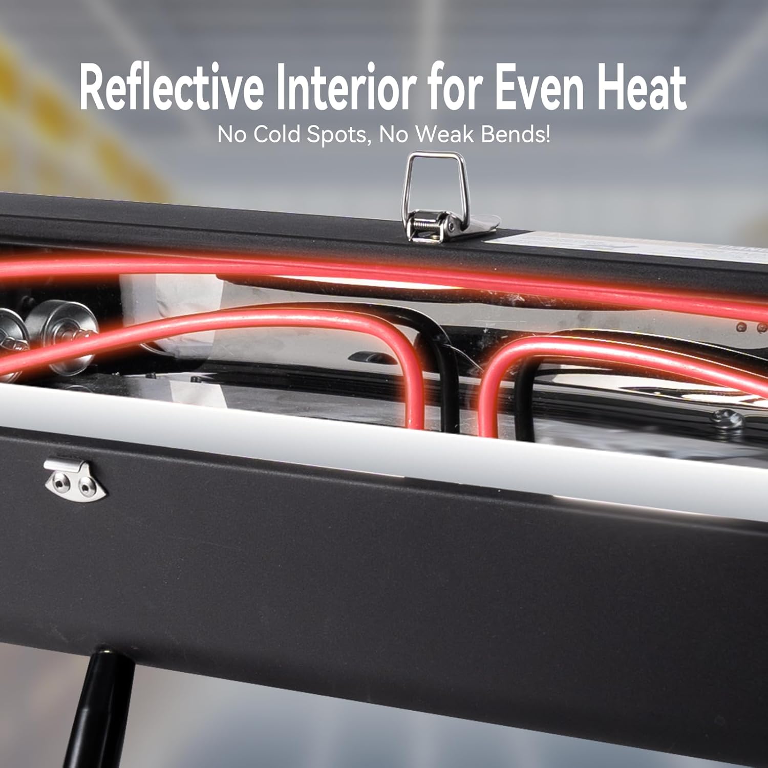 PVC Pipe Heater - 1/2" to 4" Electric PVC Conduit Heater Bender with Reflective Interior & Carrying Handle