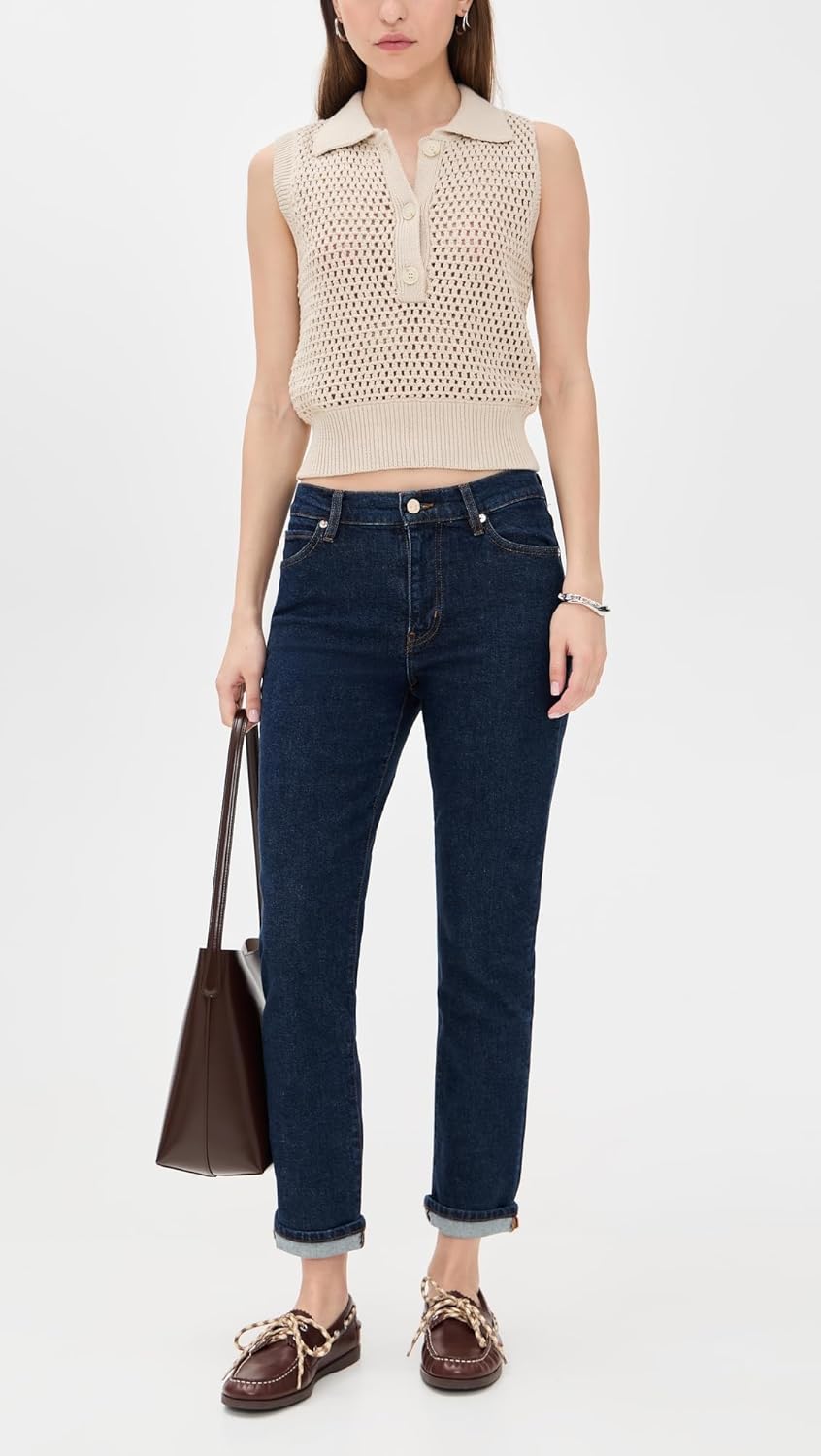 FRAME Women's The Borrowed Jeans - Image 5