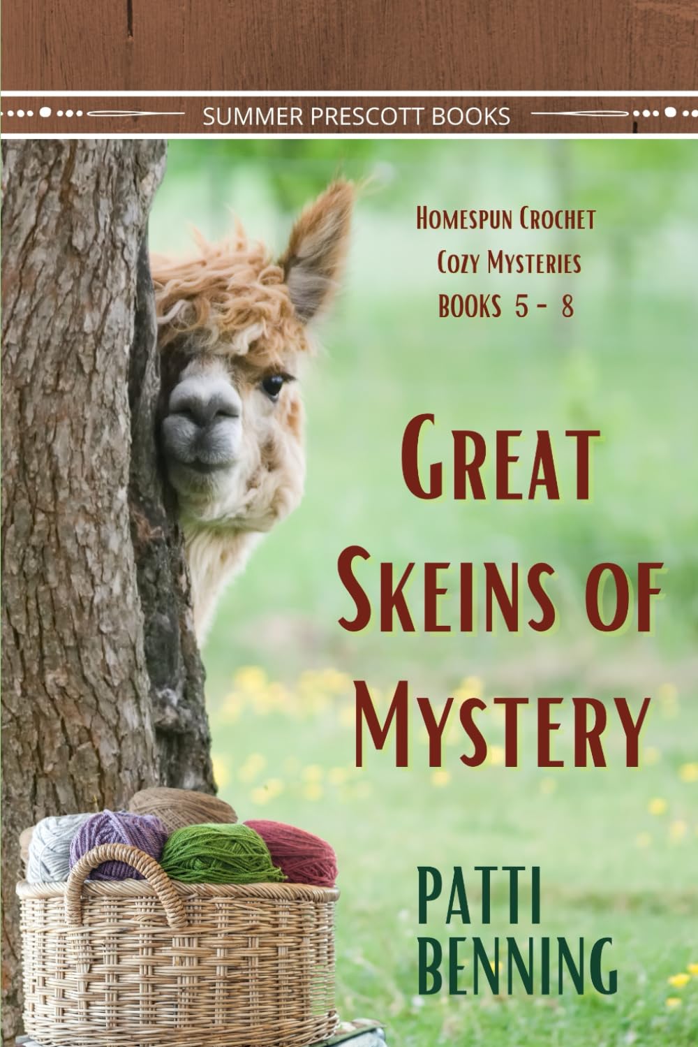 Great Skeins of Mystery: Homespun Crochet Cozy Mysteries Books 5 - 8