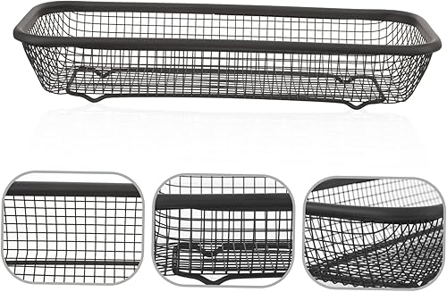 Miniatura 9 de Cesta de almacenamiento de vajilla organizador de utensilios para cajones de cocina, lavavajillas, cubiertos, barra de cesta de acero inoxidable,