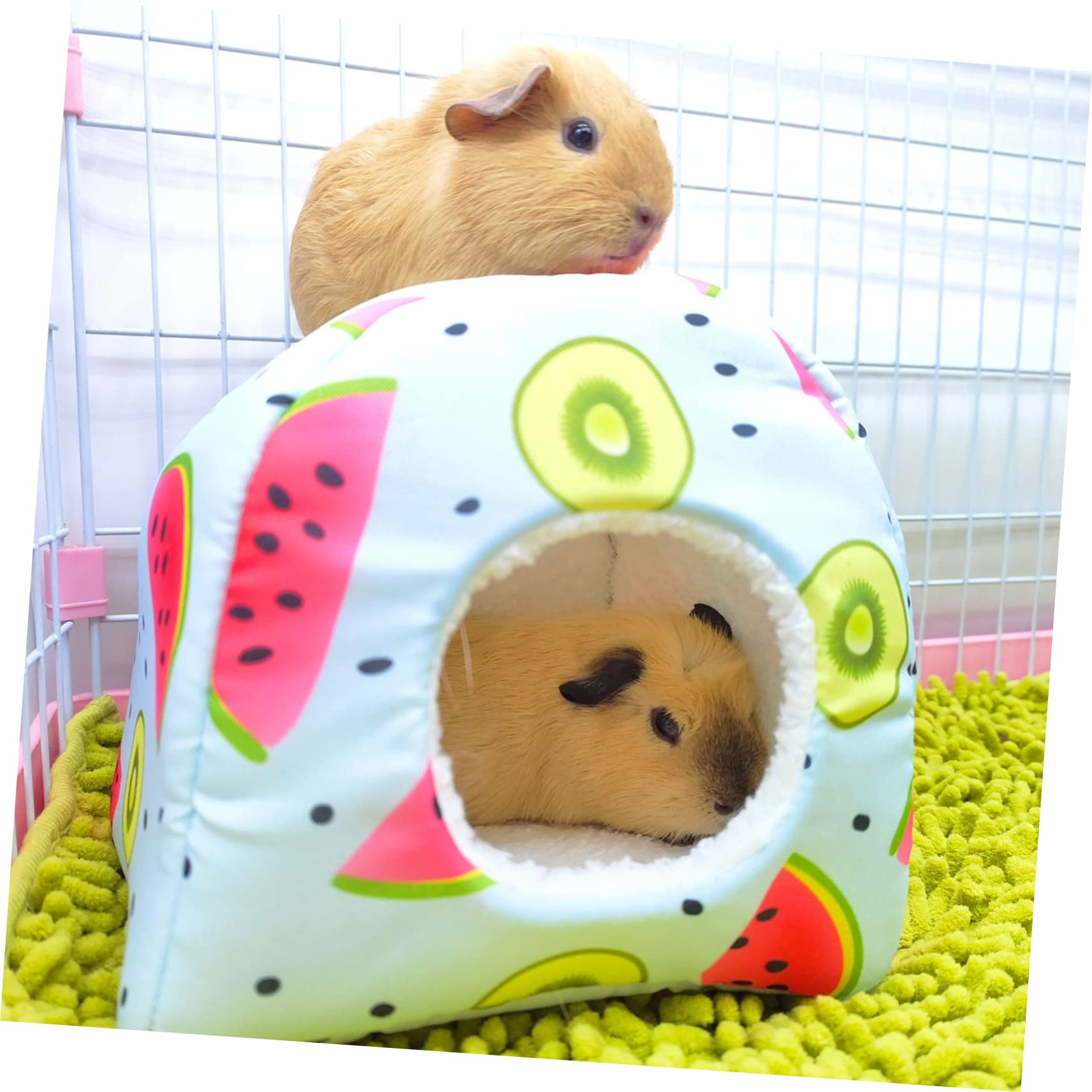 Yardwe 3stücke Kuschelnest Für Kleine Haustiere Warmes Hamsternest Für Meerschweinchen Zuckergleiter Und Andere Kleintiere Und Für Wintertage Weichem