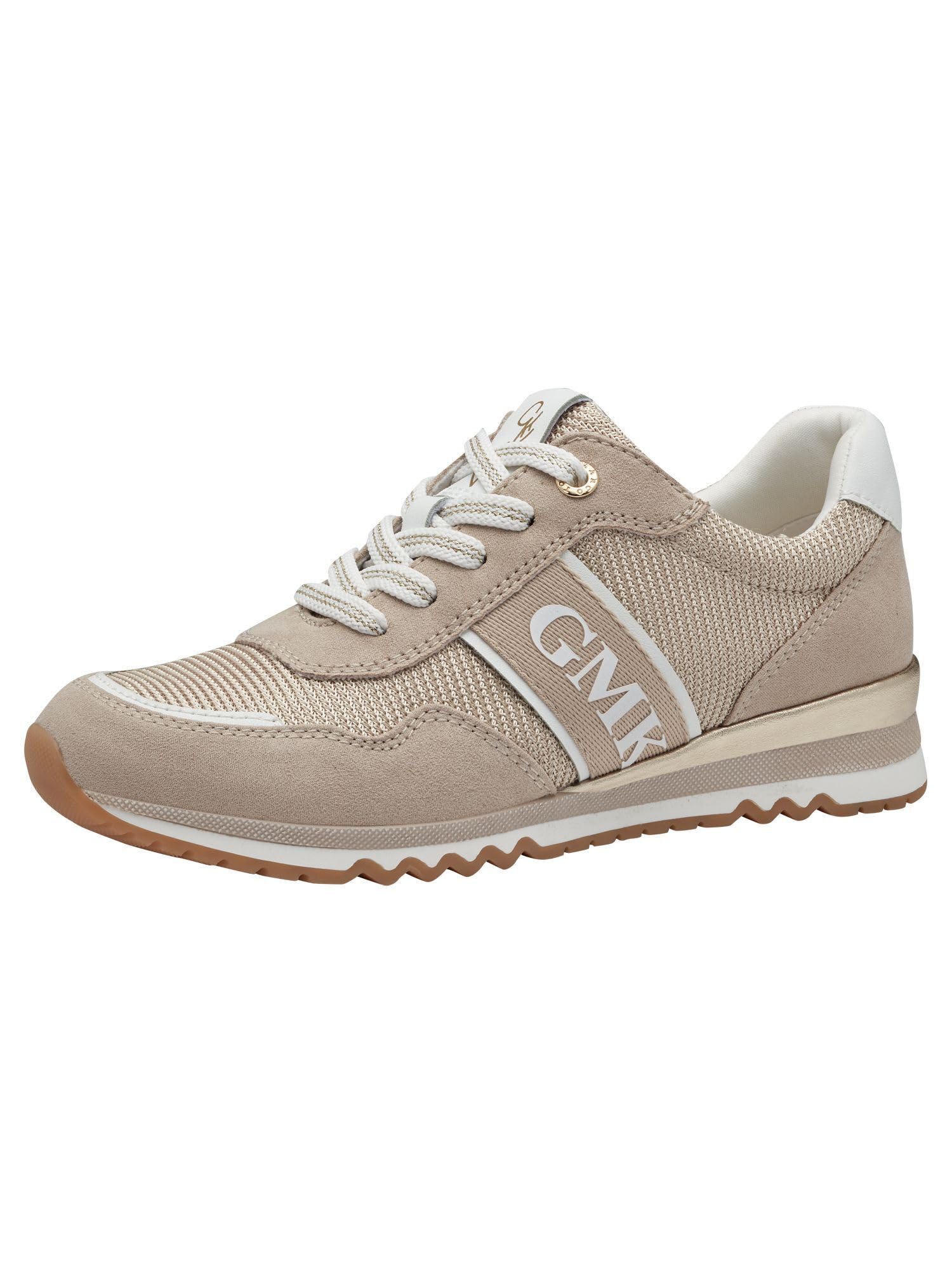 MARCO TOZZI Women's Damen by Guido Maria Kretschmer Sneaker 2-83702-44, Dune, 4 UK