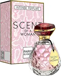 PARIS ELYSEES - Scent of a Woman - Eau de Parfum para mulher - Floral oriental - Notas de Néroli, Jasmim e Âmbar - Colónia mulher - frasco de 100 ml