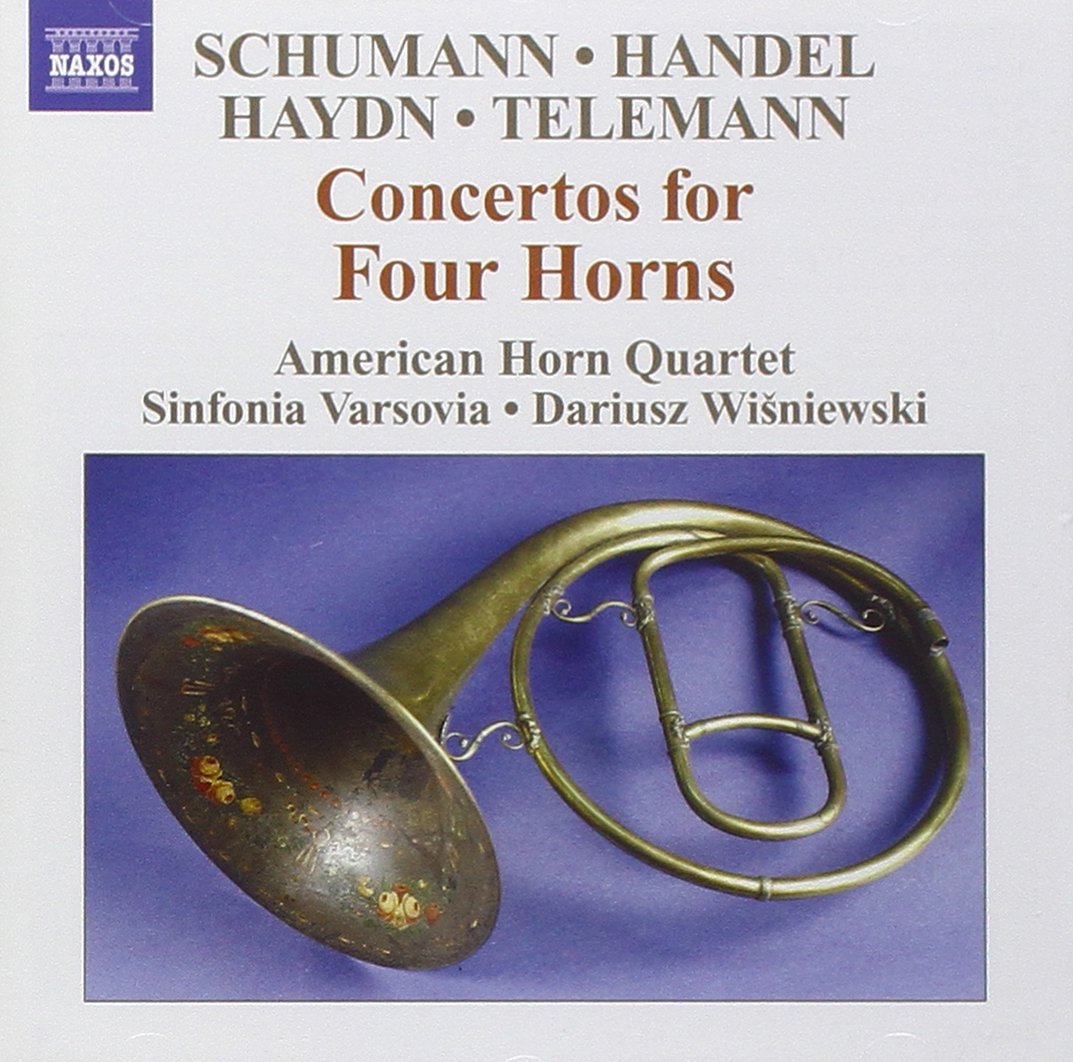 Concerto Works-4 Horns & Orch [Audio CD] VARIOUS ARTISTS; American Horn Quartet, Sinfonia Varsovia, Wisniewski; Various and Dariusz Wisniewski