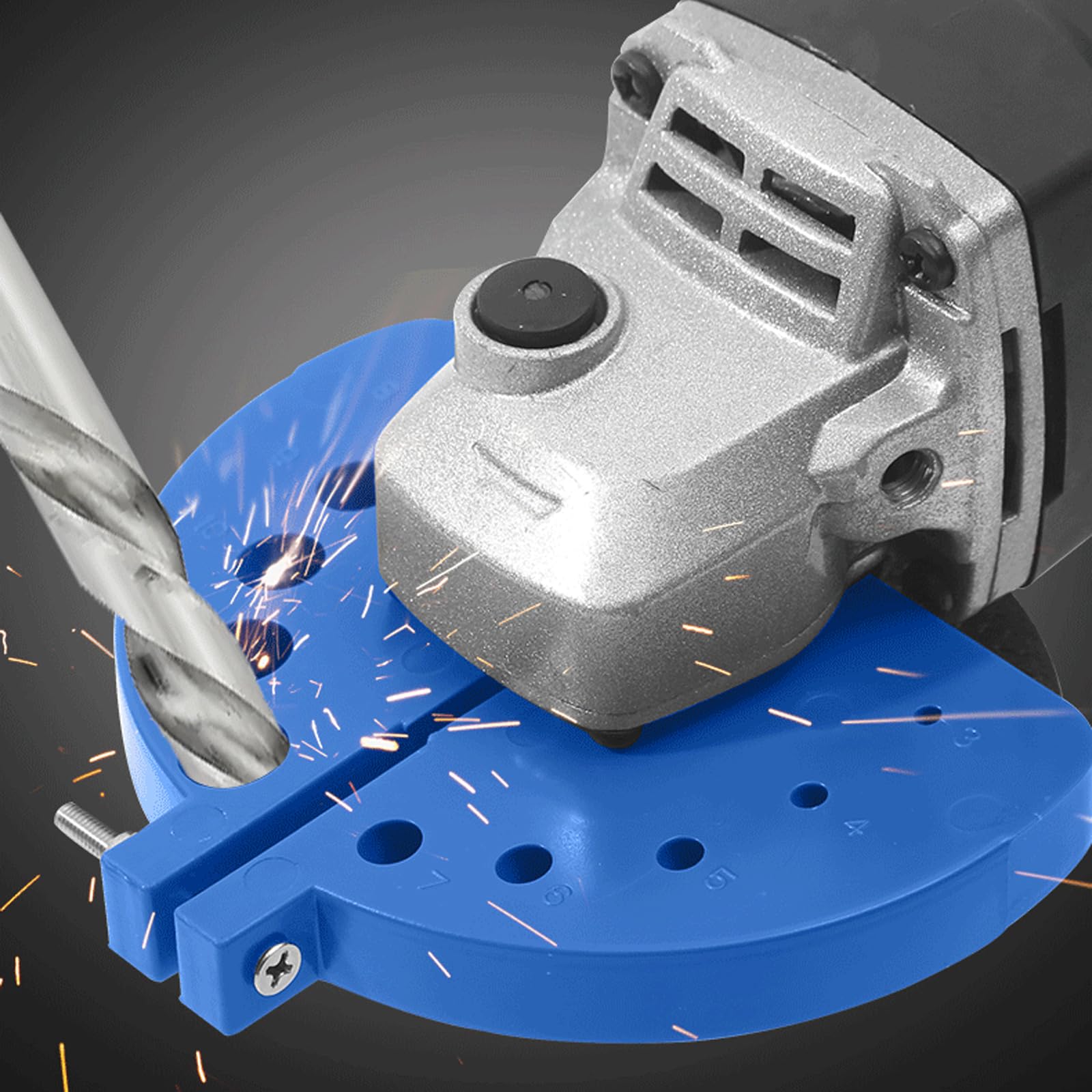 Affûteur De Foret – Gabarit D'affûtage Polyvalent, Outil Auxiliaire De Meuleuse – Forets Pour Métal, Perceuse à Colonne Portable