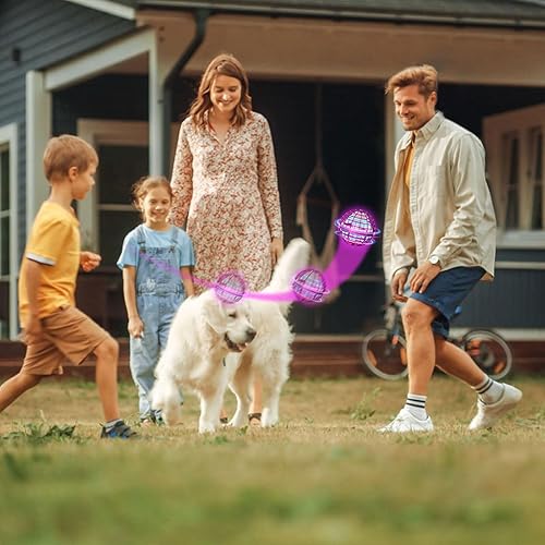 Miniatura 6 de Juguete de bola de orbe volador de galaxia  Bola de globo cósmico mejorada 2024 para niños, adultos, niños y niñas, bola voladora giratoria de 360