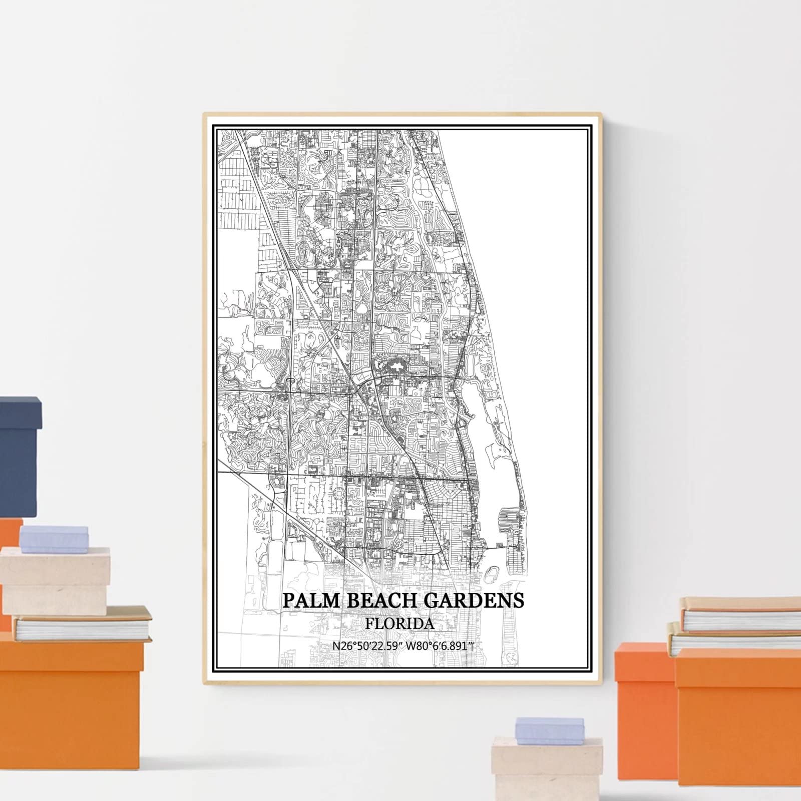 Map Of Palm Gardens Florida Palm Beach Gardens Florida FL 33412 71 U S5 9EL 