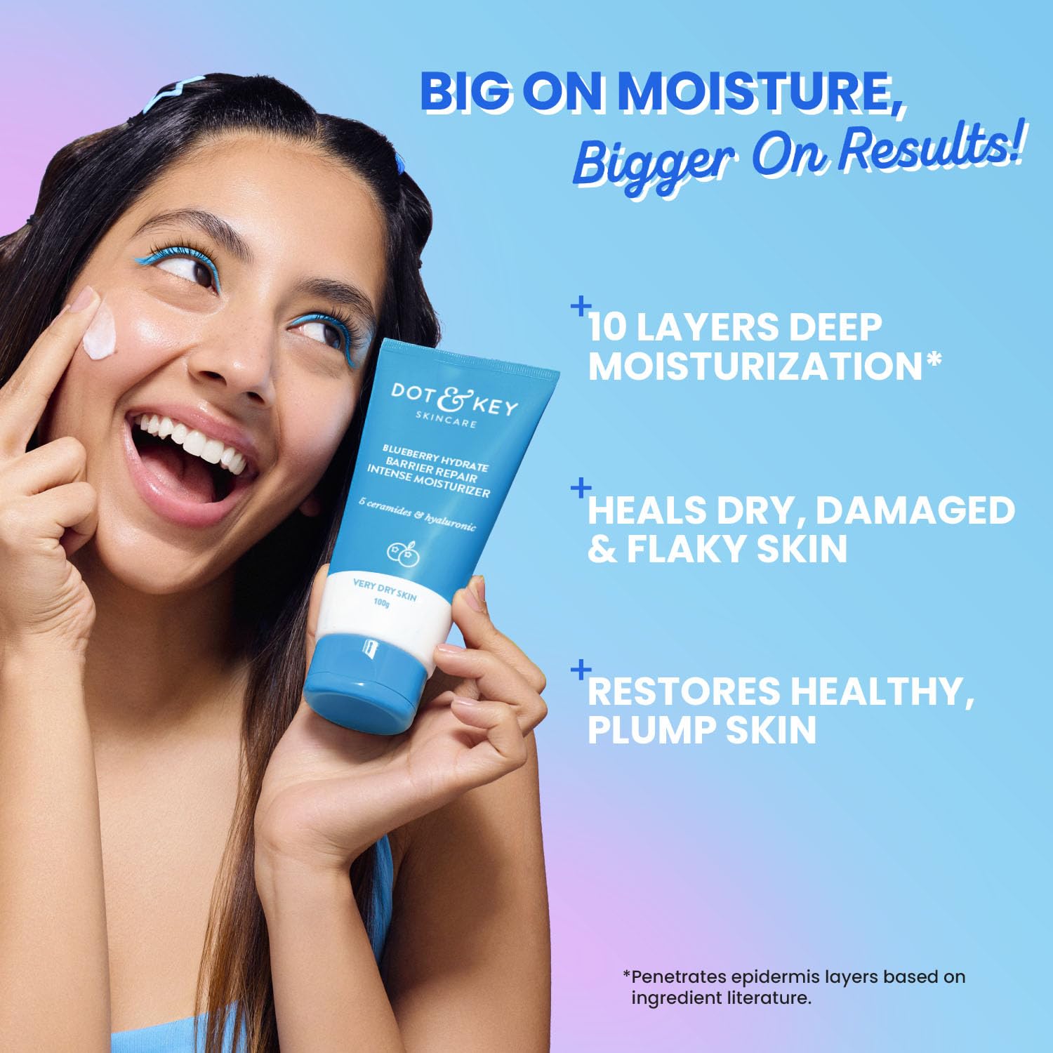 Dot & Key Barrier Repair Intense Moisturizer With 5 Ceramides & Hyaluronic | Shea Butter, Deep Moisturization | Repairs Skin Barrier, Locks In Moisture, Heals Dryness, Softens & Plumps Skin | 100g 2