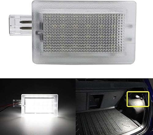 NSLUMO Luz LED de cortesía para puerta de maletero para Dodge Charger Challenger Dart Chry'sler 200 300 xenón blanco 6000k llevó compartimento de