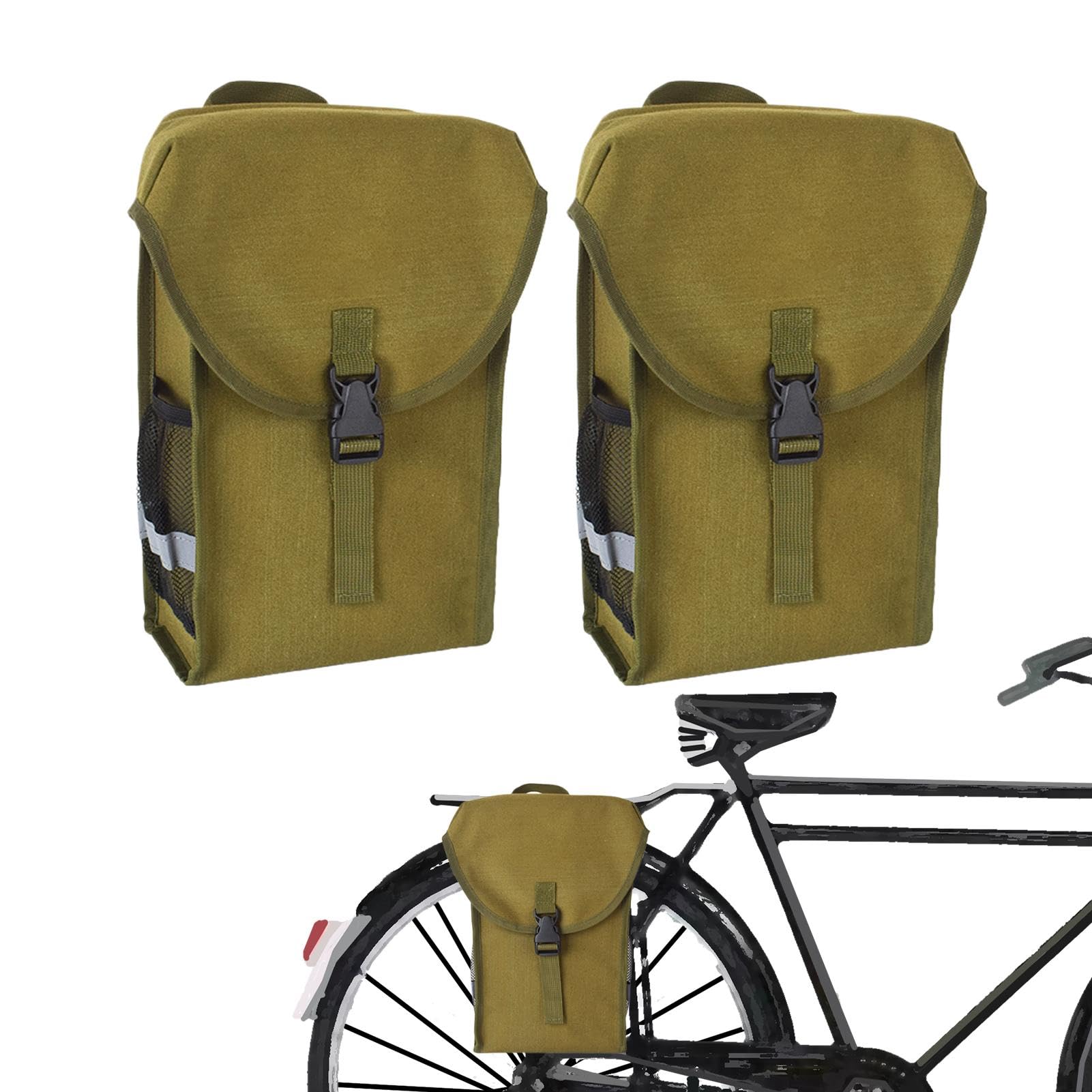 Alforjas para Bicicleta Juego De 2 Piezas Impermeables De Para Ciclismo