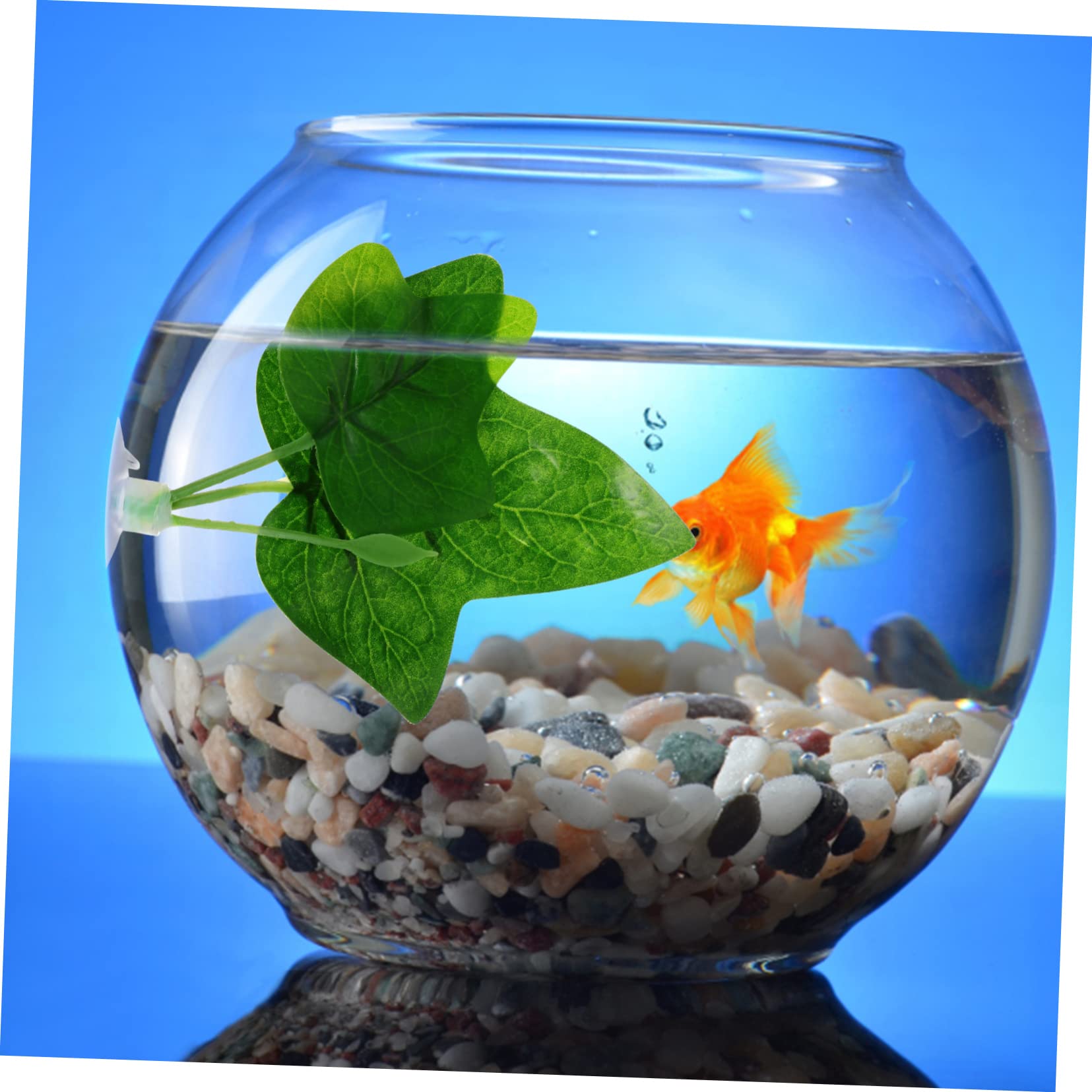 TOYANDONA 2 Series Hojas De Pecera Artificial Planta Falso Acuario Cría Accesorio De Pescado Betta Hojas De Desove Betta Hamaca De Hoja De Betta Hoja De Descanso El Plastico 8 Piezas*2