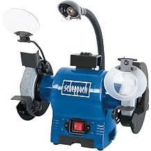 Scheppach BG150 Mixed Turret Angle Grinder | 4903104901-9930 | 370W | Grinding Wheels 150 mm | Adjustable Shards | Adjustable Tool Holder | Adjustable Lamp | Low Vibration