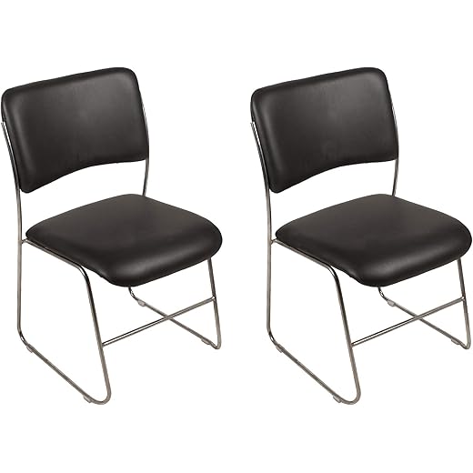 Comfort Gallery Stackable Visitor Chair Set of 2