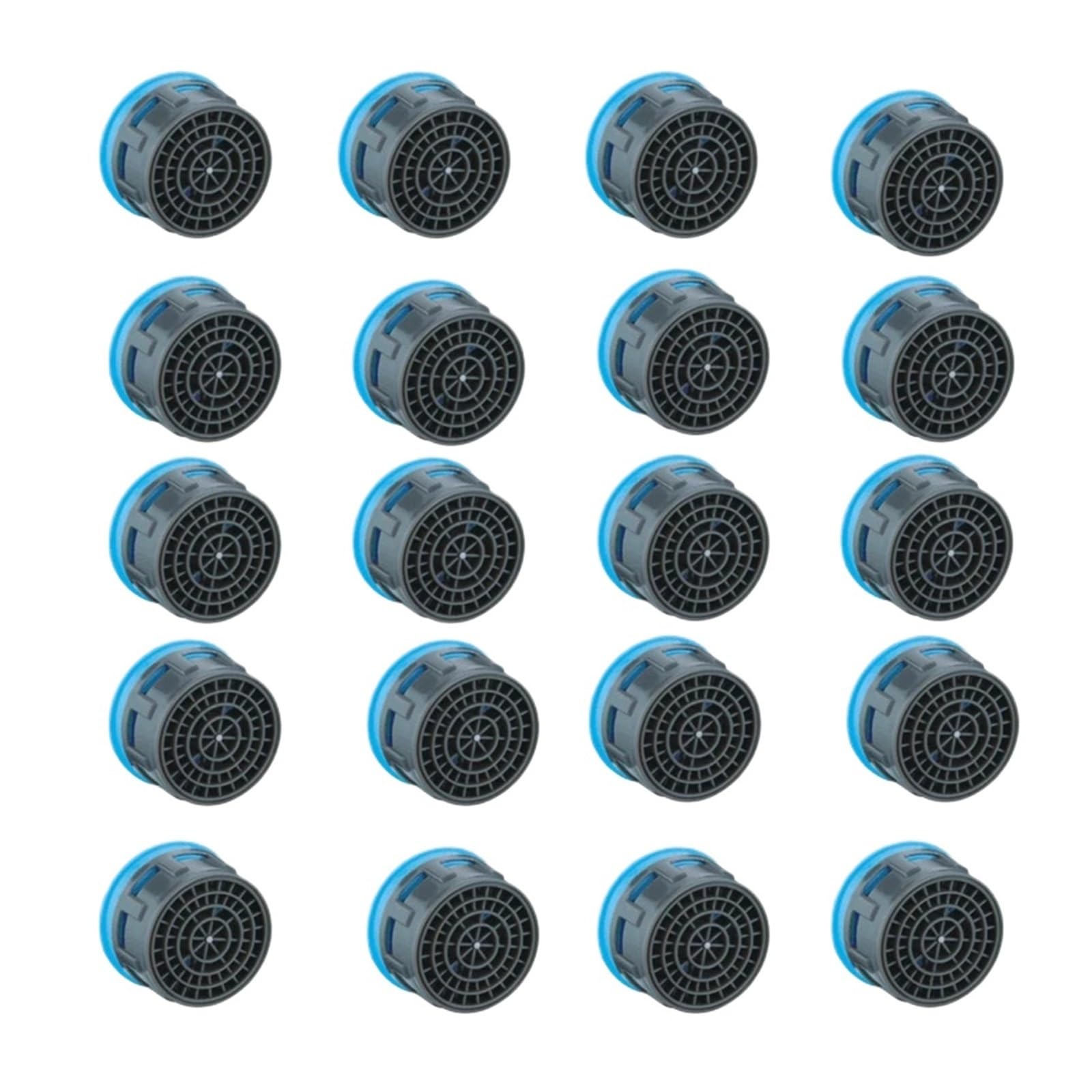 Aeratore del rubinetto 20 Pezzi Filtro For Rubinetto Lavabo-aeratore For Rubinetto- Filtro Ugello Di Ricambio Inserto In Plastica For Rubinetto - Parti Di Ricambio Limitatore Di Flusso Del Rubinetto (
