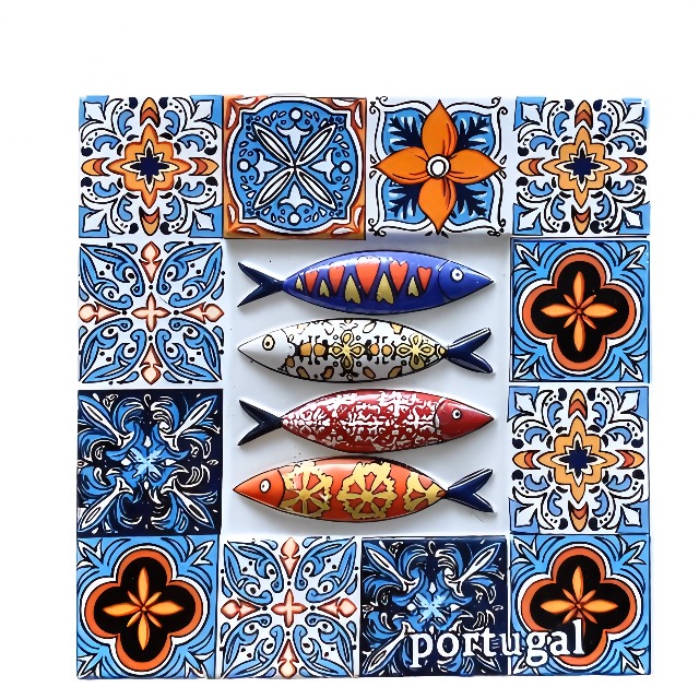 Imán Decorativo de Resina para Refrigerador con Diseño de Pez miniatura 6