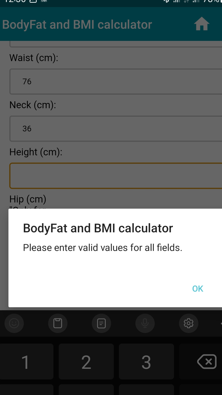 BodyFat and BMI calculatorAmazon.inAppstore for Android