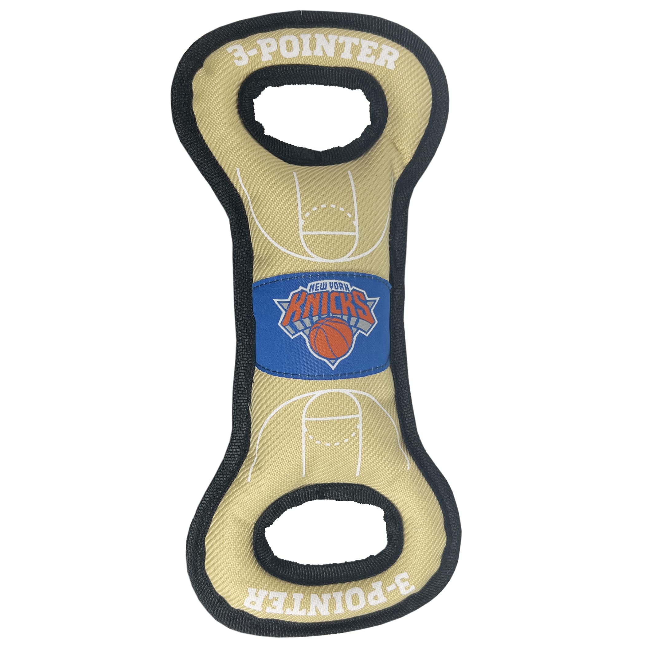 Jouet pour chien New York Knicks en nylon avec couineur et double couture