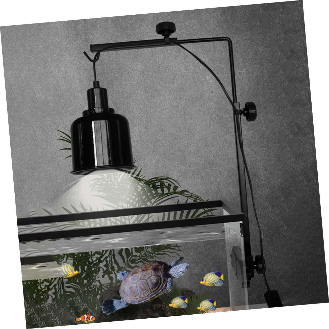 per Lampade per Rettili e Tartarughe per Serbatoi Accessorio per Illuminazione Animali Domestici Design e Pratico per Decorativi