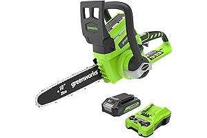 Greenworks 24V 10 Inch Battery Powered Chainsaw