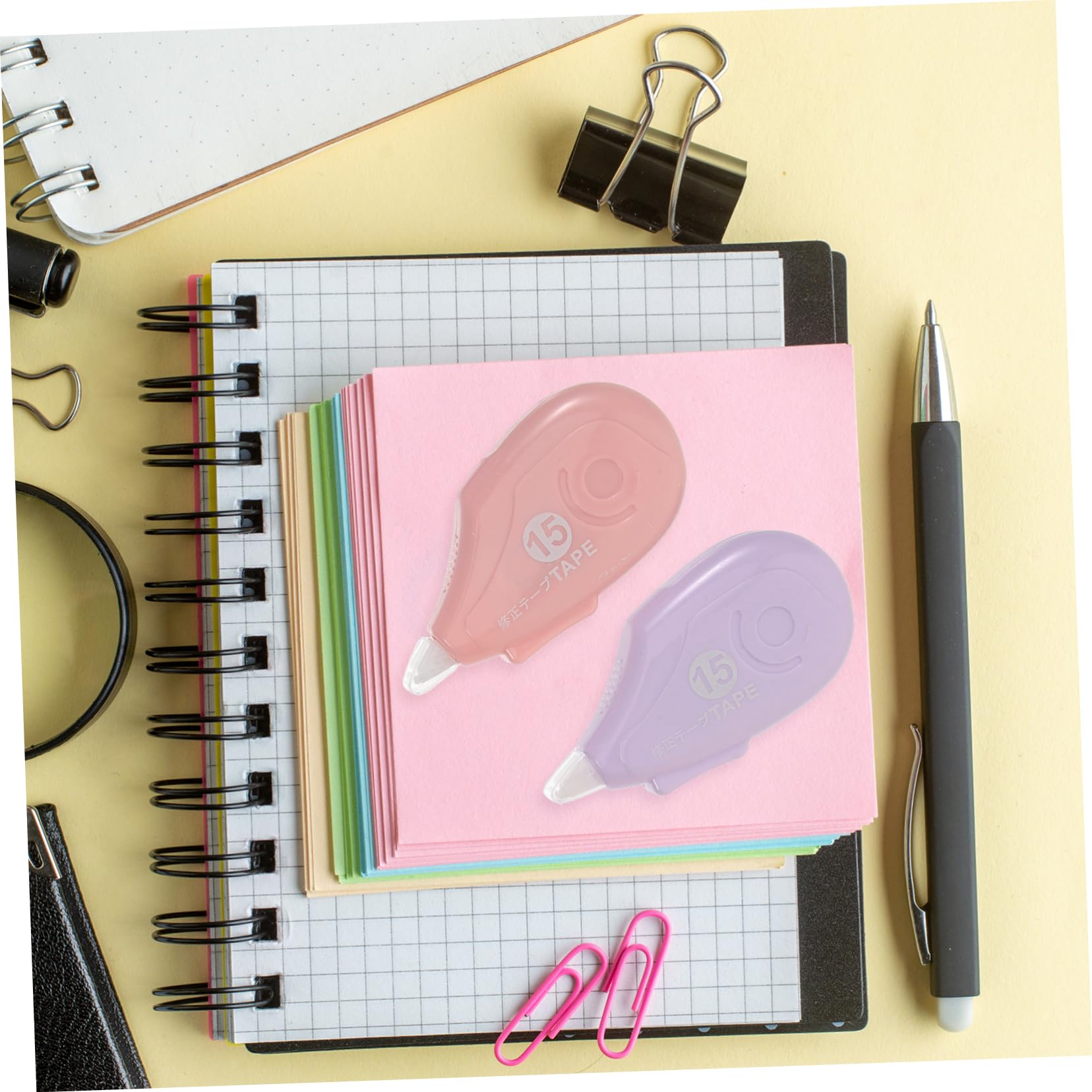 18stücke Korrekturband Ergonomischer Korrekturroller Zufälligen Farben Für Schule Und Büro Sofortige Ohne Trockenzeit Sicher Für Fotos