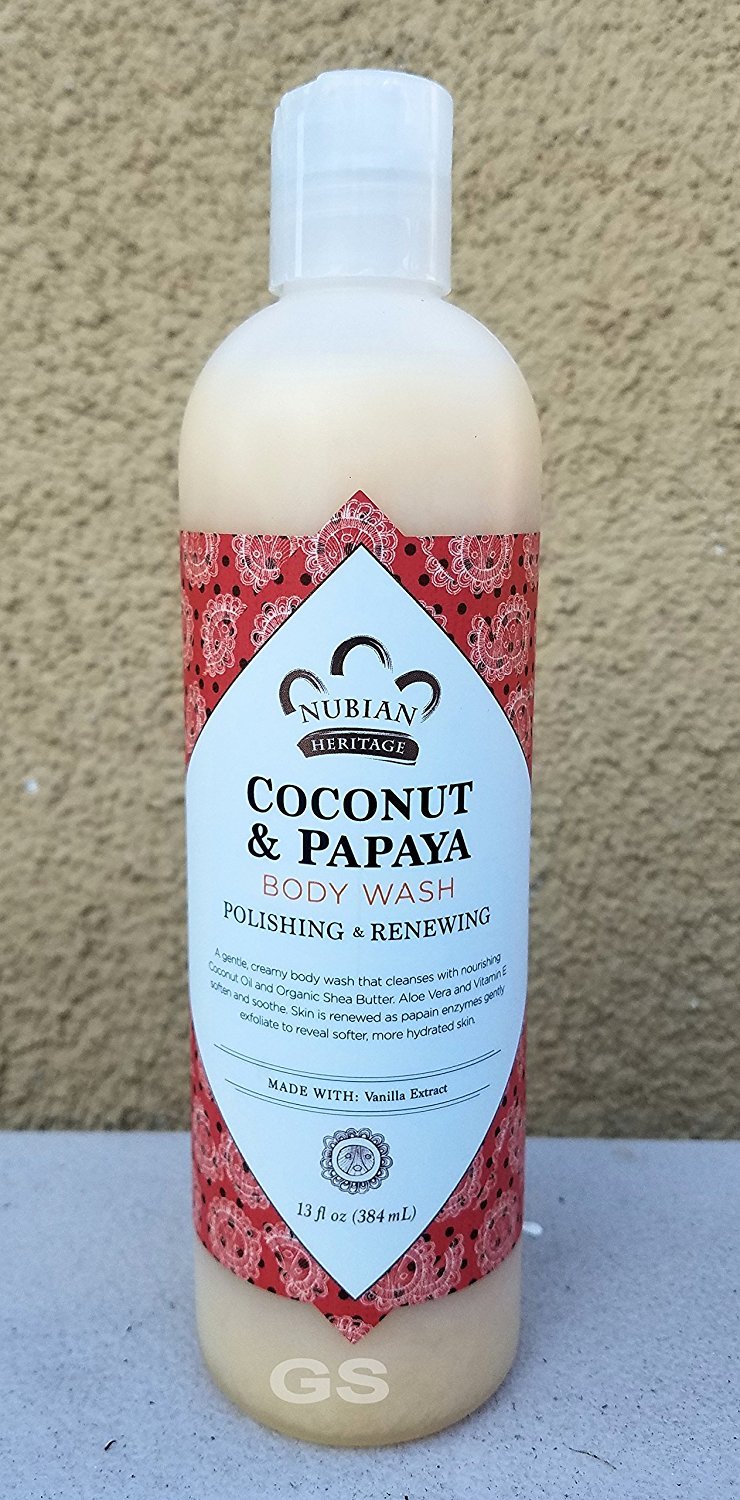 Nubian HeritageBody Wash (Coconut & Papaya)