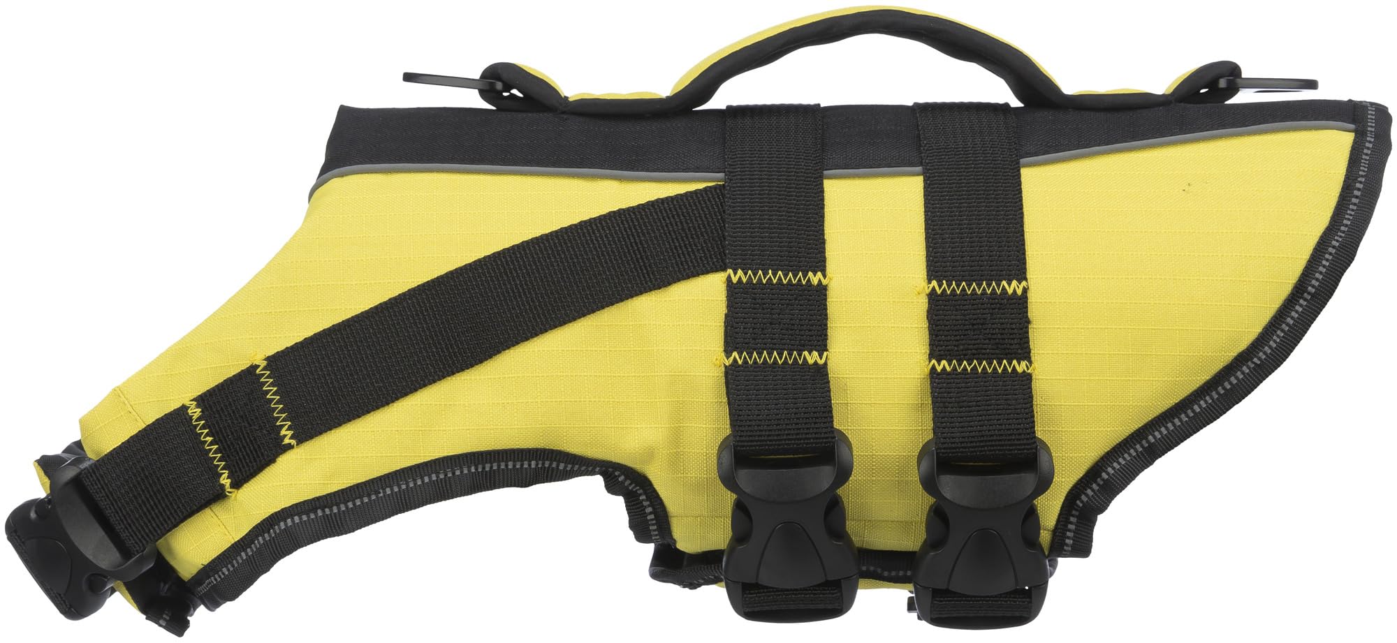 TRIXIE Gillet de Flottaison pour Chien en Polyester L Jaune/Noir 1 Unité