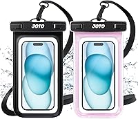 Vista 21 de JOTO Funda universal impermeable de hasta 7 pulgadas para iPhone 17 Air 16 15 14 13 12 11 Plus Pro Max, IPX8 bolsa seca para teléfono celular XR X