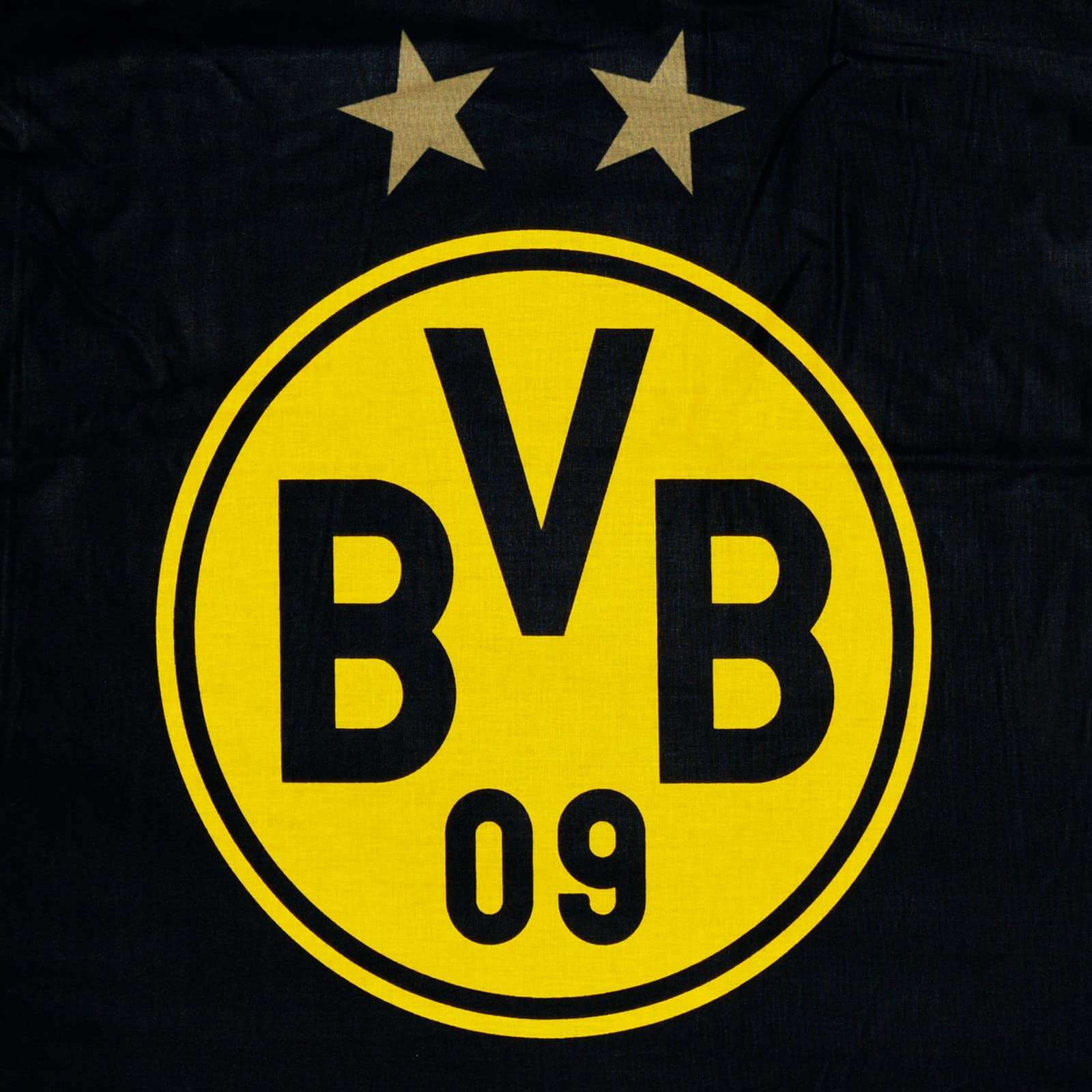 Borussia Dortmund, BVB beddengoed ZuidTribüne, meerkleurig, 135 x 200 cm