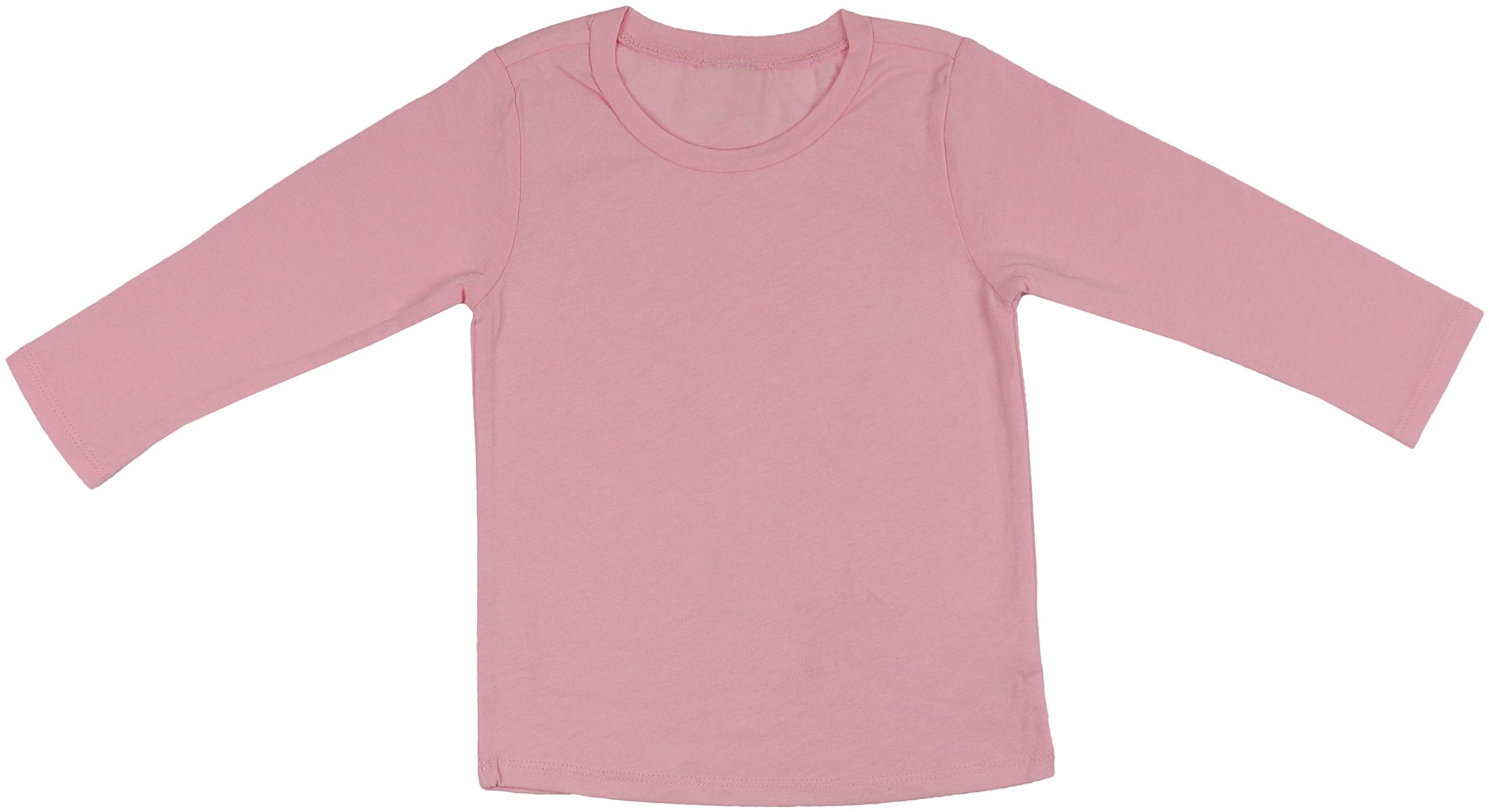 ToBeInStyle - Camiseta de manga larga para niños y niñas - rosa - 4 años