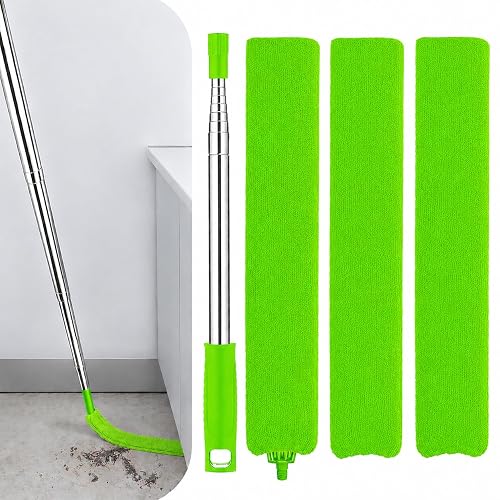 Retractable Gap Dust Cleaner with Extension Pole 30'' to 100'',