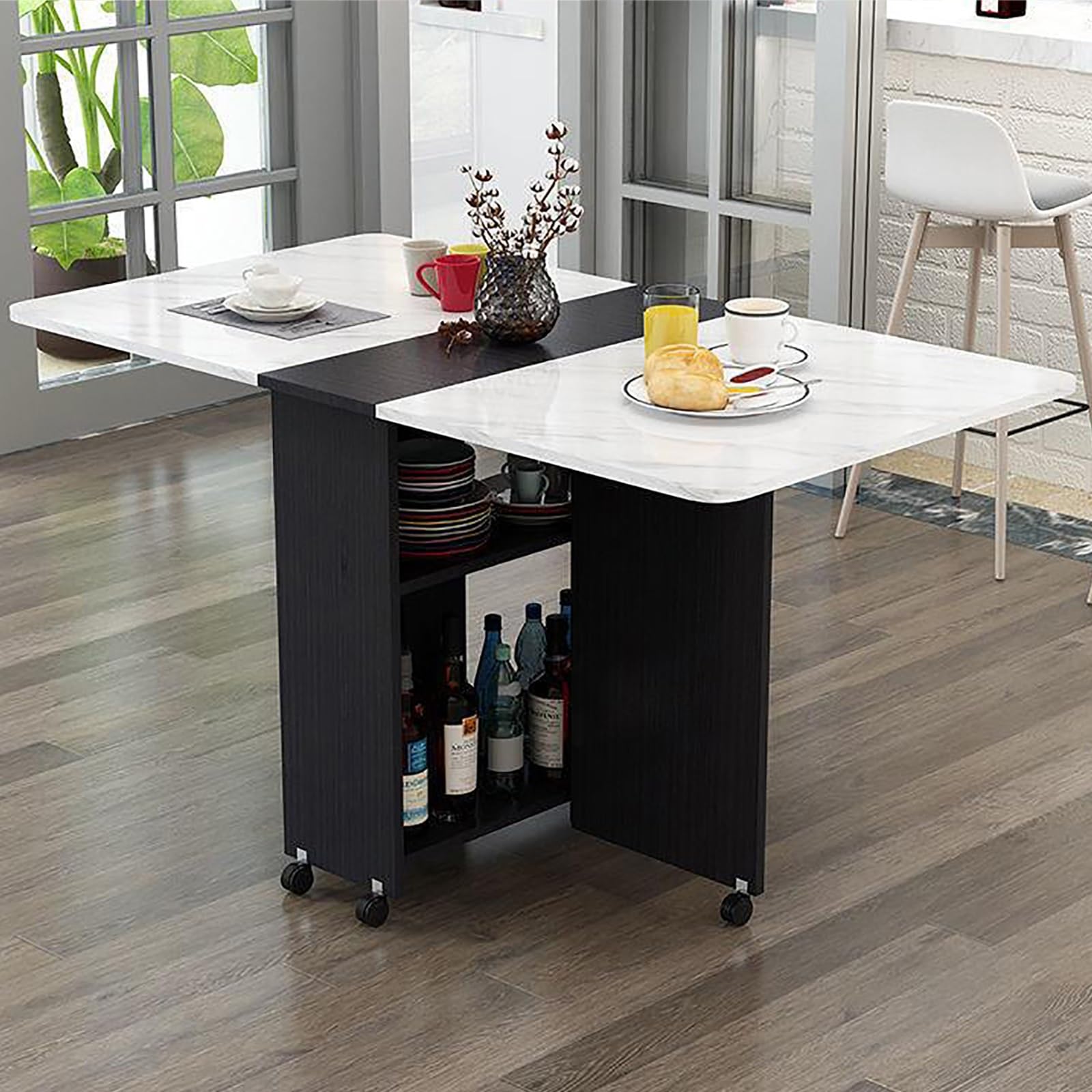 Table de salle à manger pliante pour manger, étudier et travailler chez soi