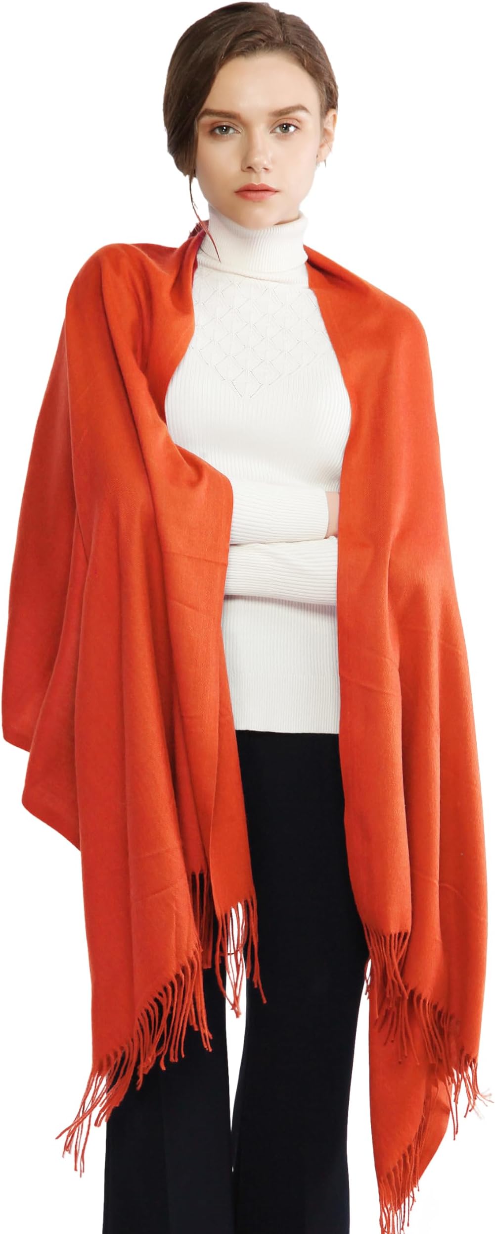 Women's Scarf Pashmina Shawls and Wraps for Evening Dress Bridesmaid Wedding Bridal Winter Warm Long Large Scarves