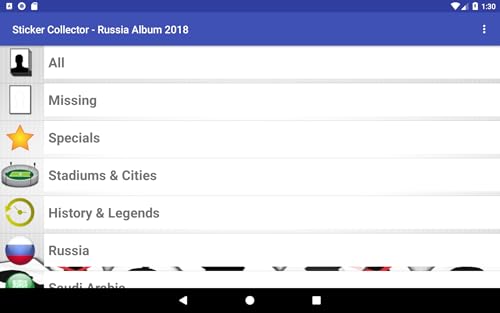 Sticker Collector - Russia 2018