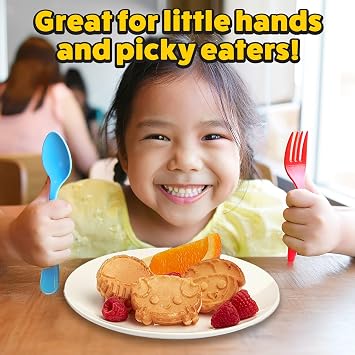 Sea Creature Mini Waffle Maker, 7 Different Ocean Animal Shapes in Minutes