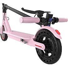 Electric Scooter- 8.5"/10''/14'' Tires, Up to 19/22MPH, 350W/500W Motor, Max 12/16/21/23/27/62Miles Long-Range Foldable Escooter for Adults Adults Scooter with Double Braking System, App