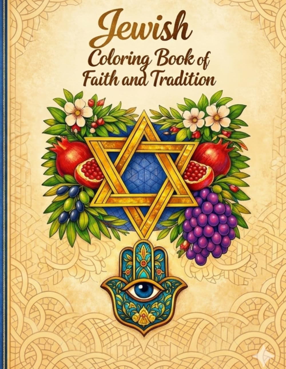 Jewish Coloring Book of Faith and Tradition