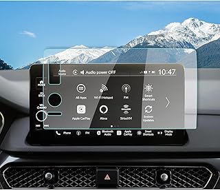 R RUIYA 2024 Acura Integra Screen Protector for Acura Integra 2023 for 2023 2024 Acura Integra 9'' Touchscreen Navigation Tempered Glass Center Touch Screen Protector for 2024 Acura Integra Accessories (9-inch 9H Glass)