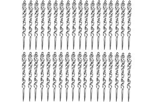 MIAO JIN 48 Pcs Ice Sickle Christmas Ornaments
